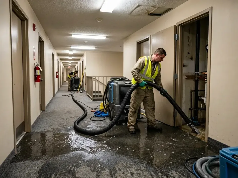 multi-unit-apartment-hallway-f-005 — frequently asked questions, Emergency Burst Pipe Water Extraction & Removal in Shakopee…
